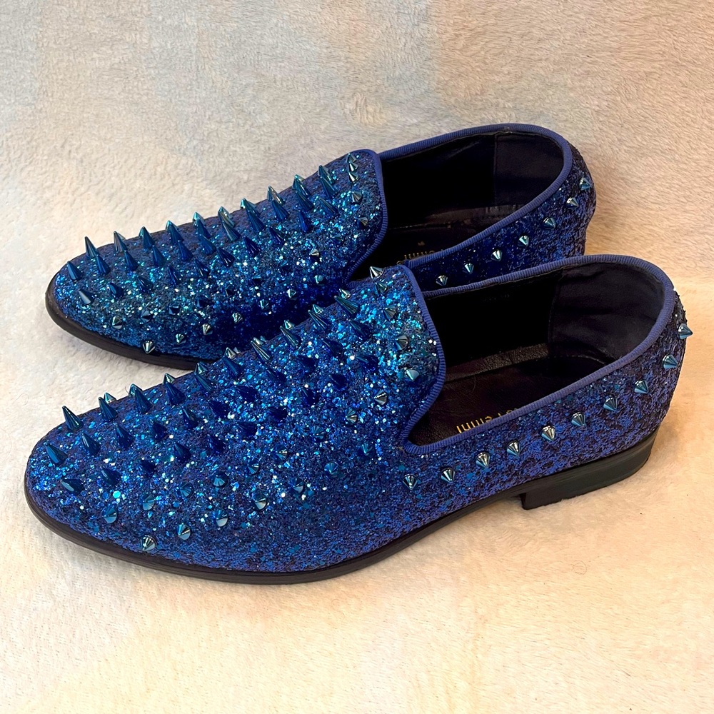 Alberto Fellini men’s blue Sparko fashion shoes size 9